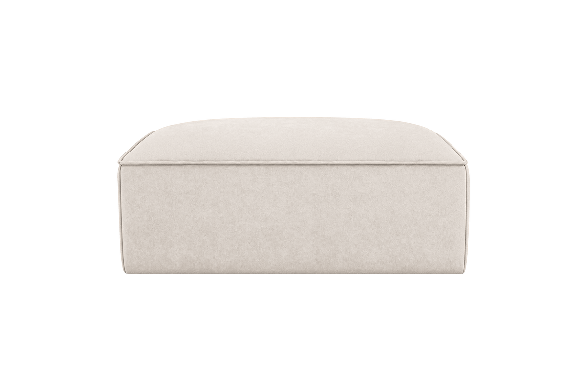 Fred Footstool in Fresco Milky