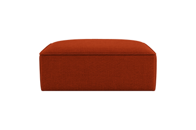 Fred Footstool in Roni Poppy
