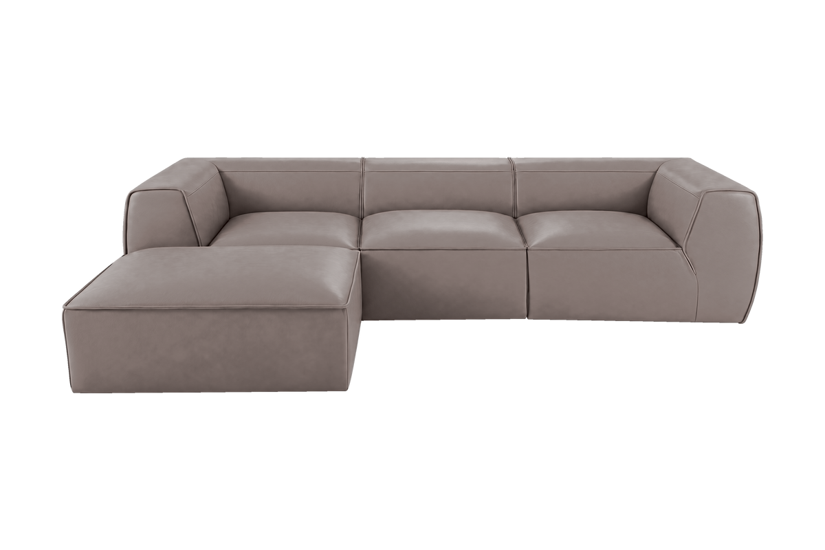 Fred Large Left Chaise in Dante Cos
