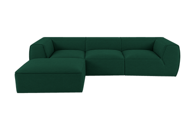 Fred Large Left Chaise in Roni Frog