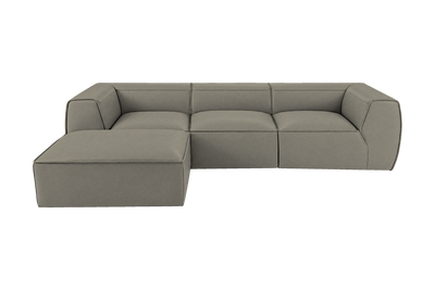 Fred Large Left Chaise in Felix Glace