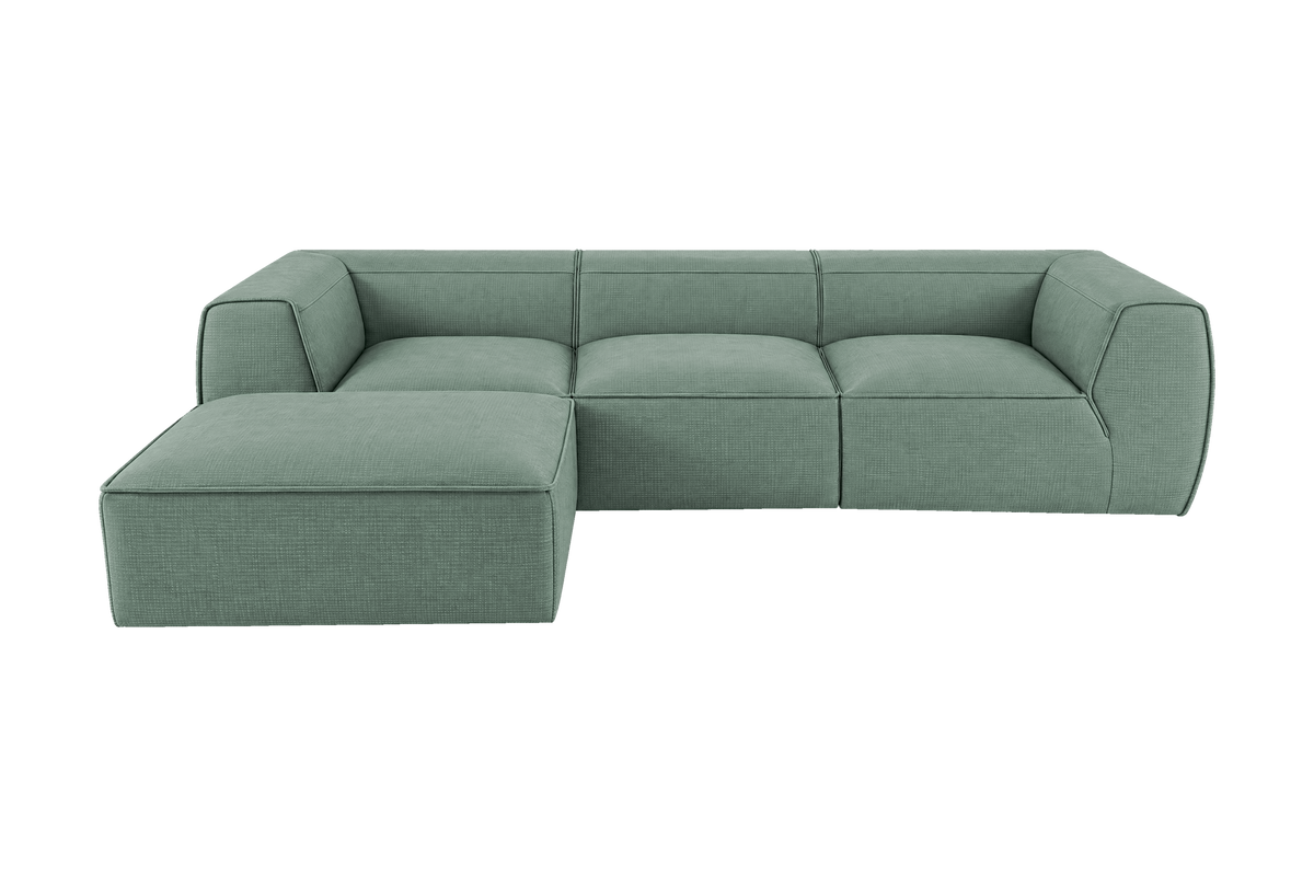 Fred Large Left Chaise in Roni Nane