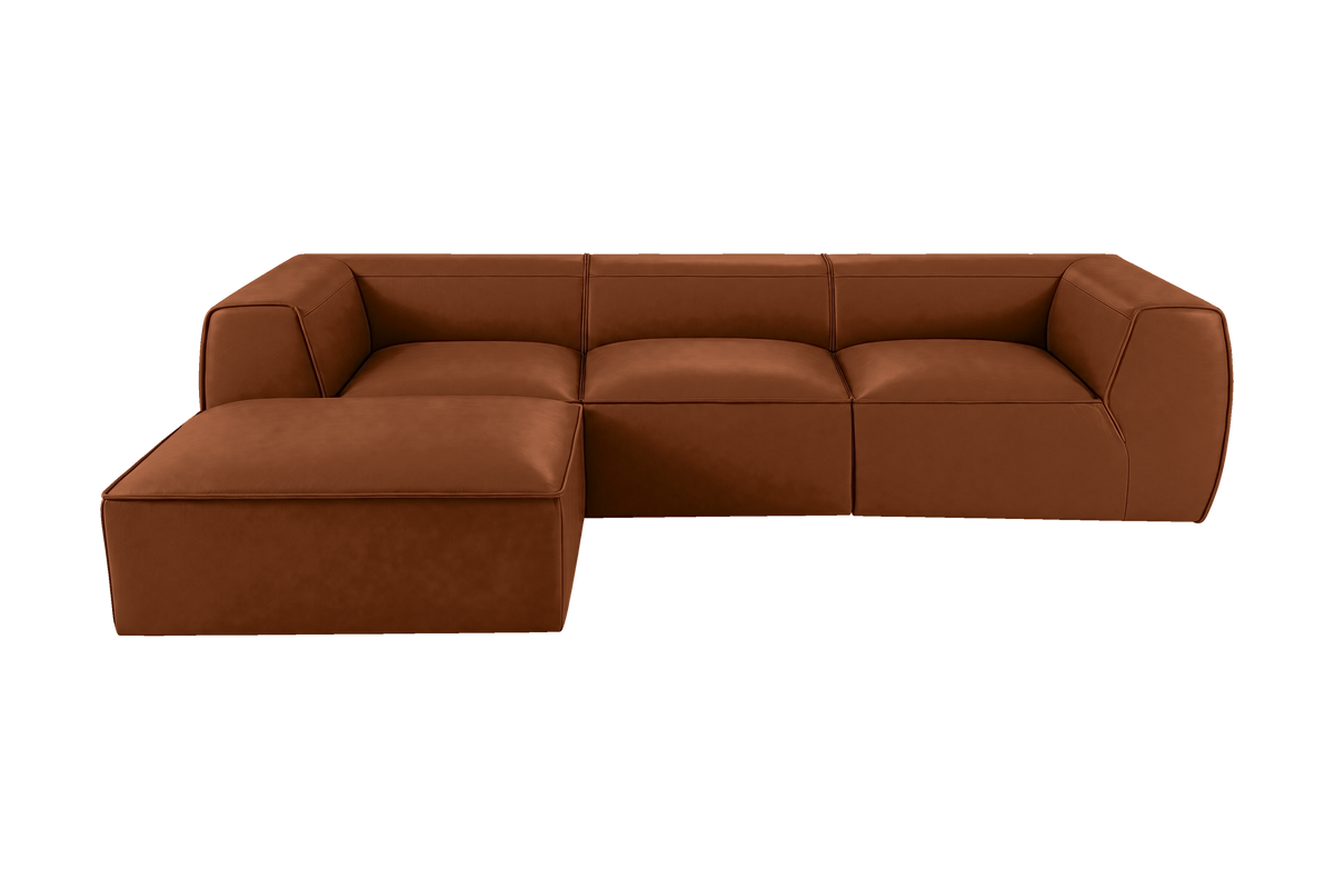 Fred Large Left Chaise in Marfa Pluto