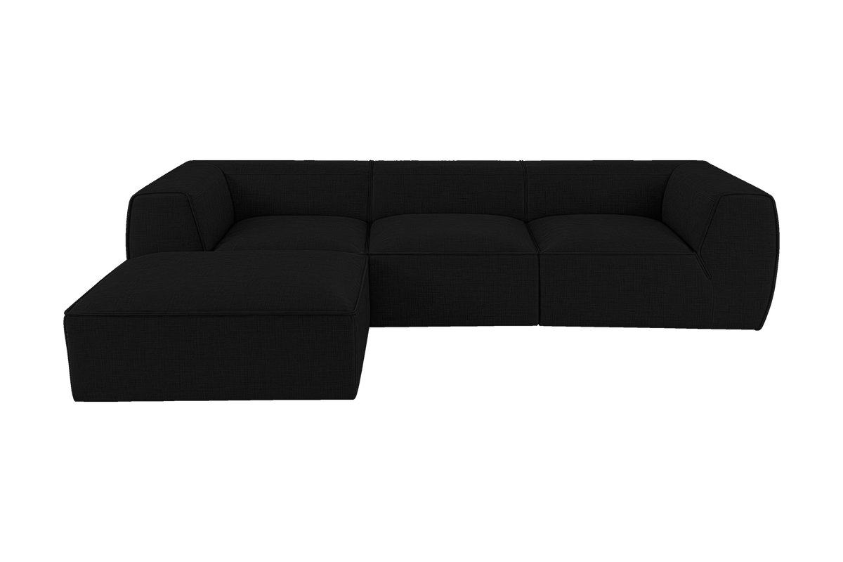 Fred Large Left Chaise in Mosquito Yves