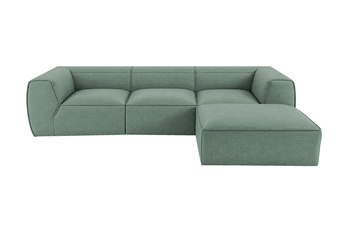 Fred Large Right Chaise in Roni Nane