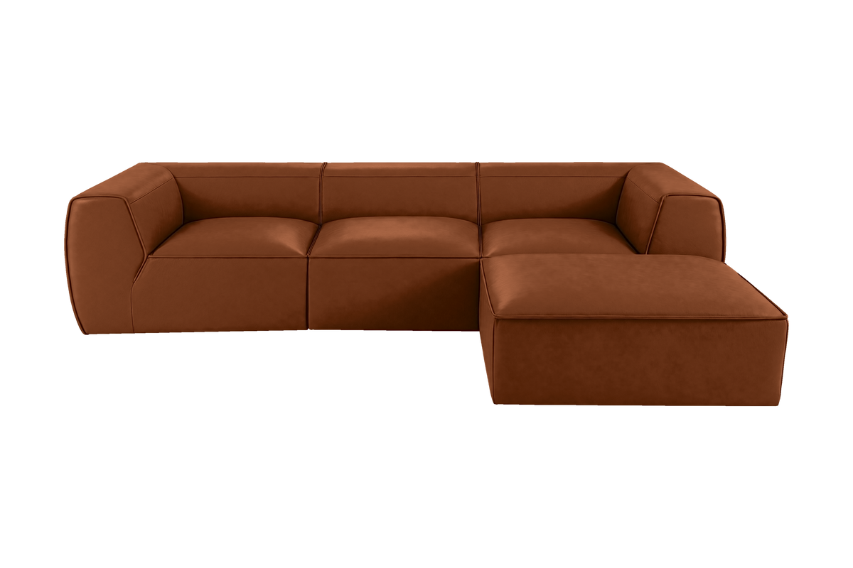 Fred Large Right Chaise in Marfa Pluto