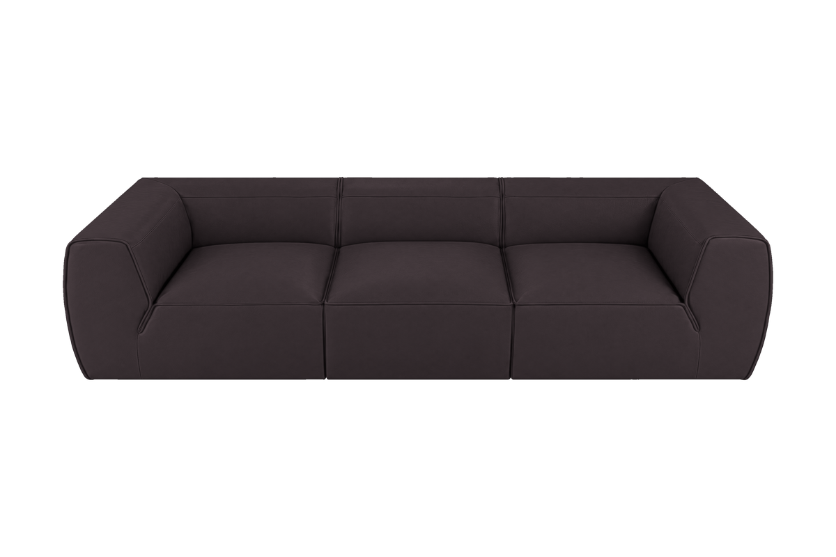 Fred Large Sofa in Dante Charcoal