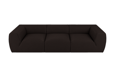 Fred Large Sofa in Dante Ebony