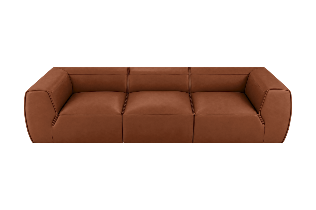 Fred Large Sofa in Dante Hazel