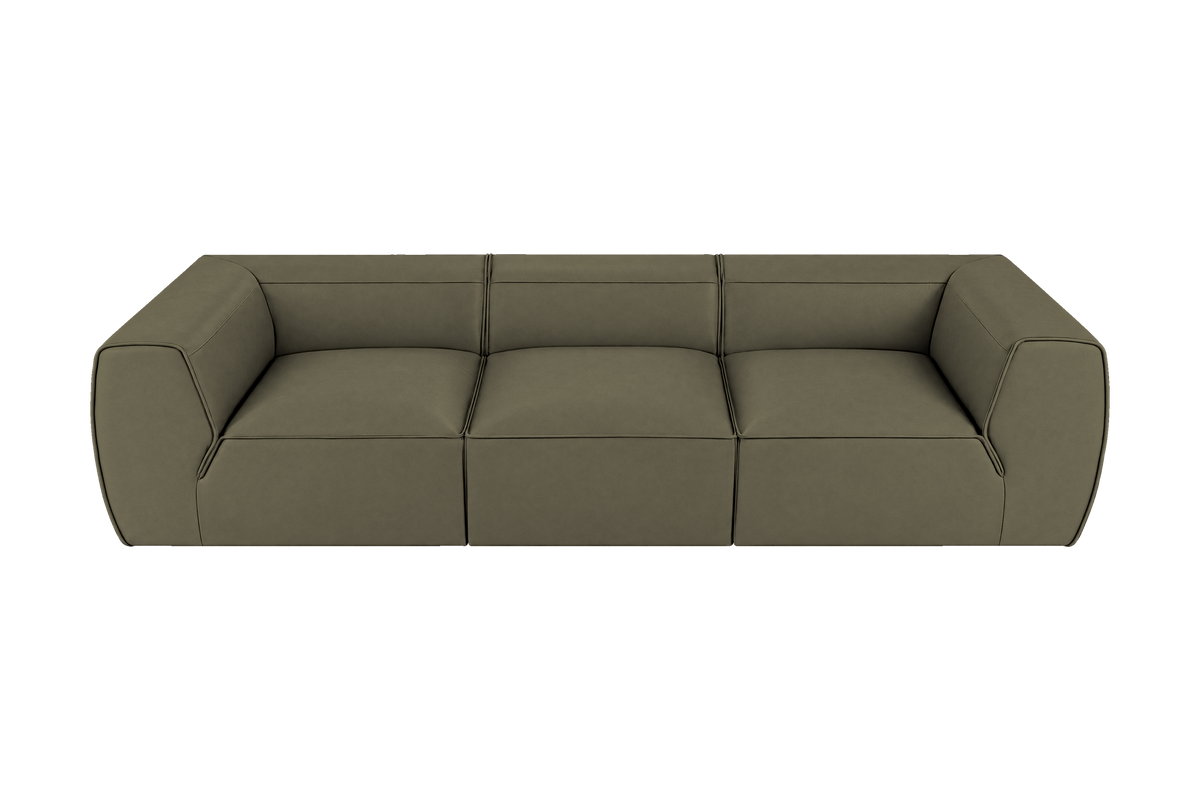 Fred Large Sofa in Felix Olive