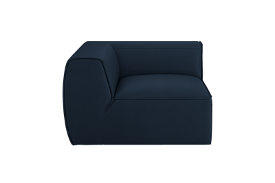 Fred Chair One Arm Left in Dante Aqua