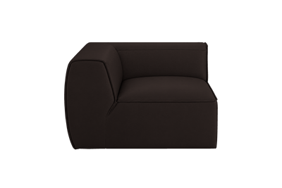 Fred Chair One Arm Left in Dante Ebony