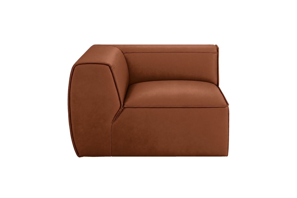 Fred Chair One Arm Left in Dante Hazel