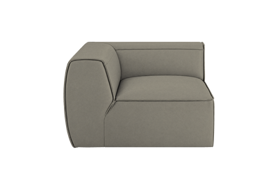 Fred Chair One Arm Left in Felix Glace