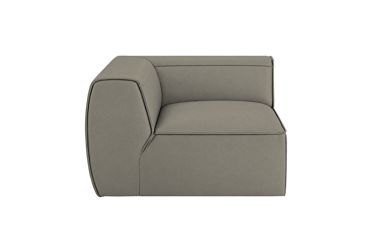 Fred Chair One Arm Left in Felix Glace