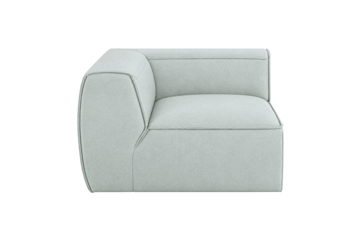 Fred Chair One Arm Left in Fresco Meteor