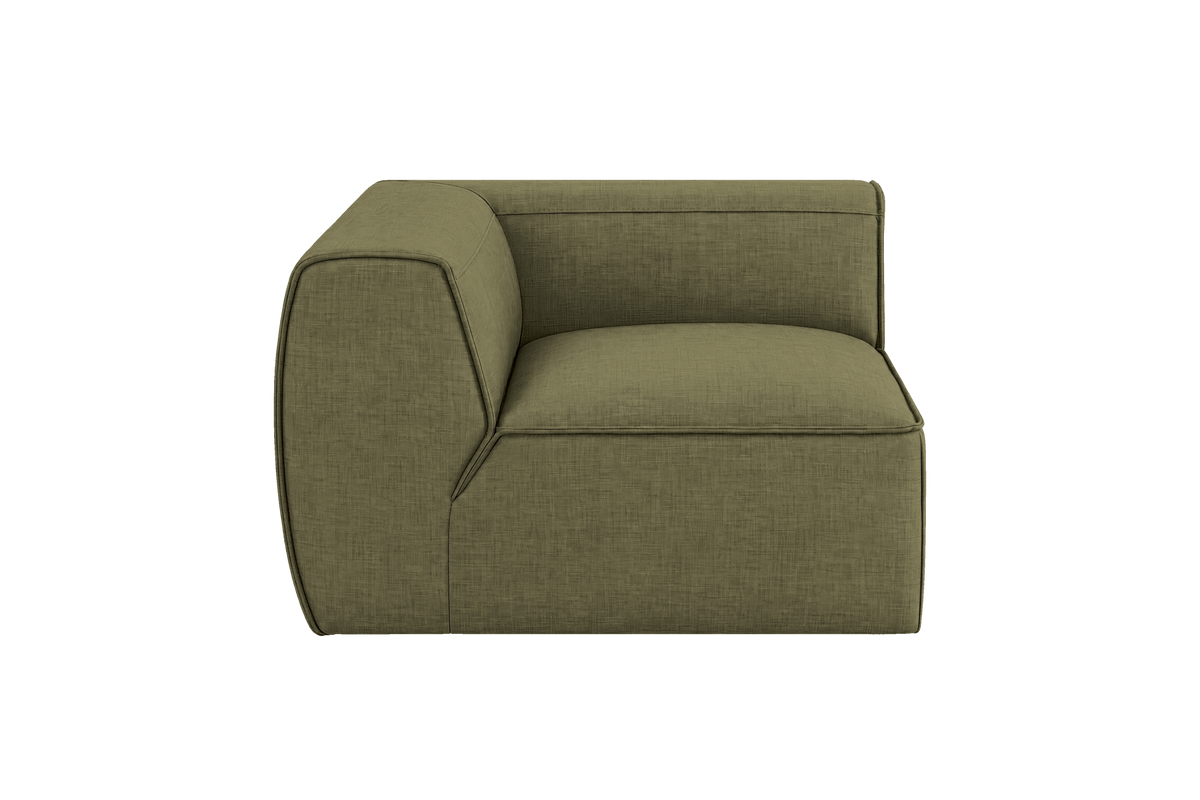 Fred Chair One Arm Left in Mosquito Sycamore