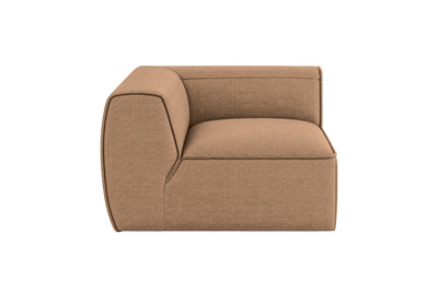Fred Chair One Arm Left in Roni Biscotti