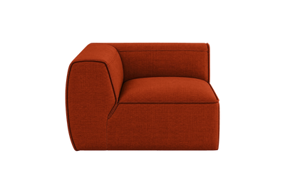 Fred Chair One Arm Left in Roni Poppy