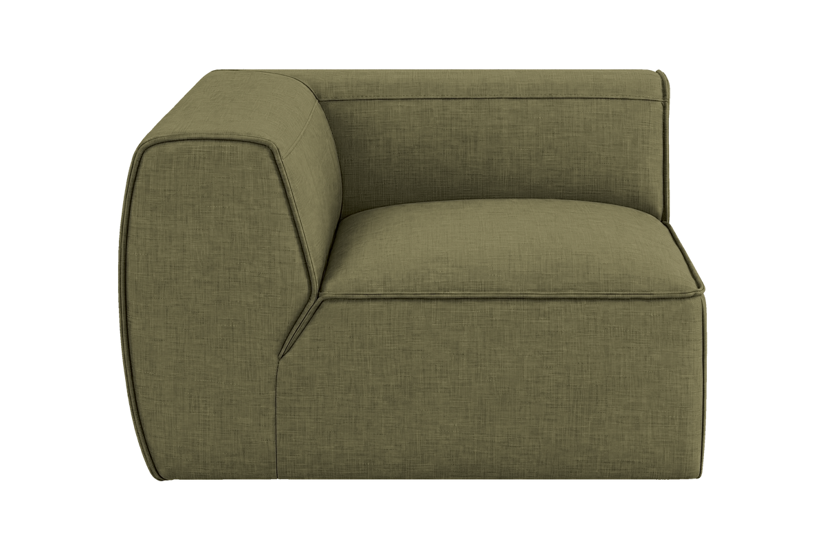Fred Chair One Arm Left in Mosquito Sycamore