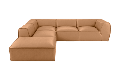 Fred Left Bumper Sectional in Dante Les Yeux