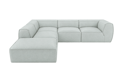 Fred Left Bumper Sectional in Fresco Meteor