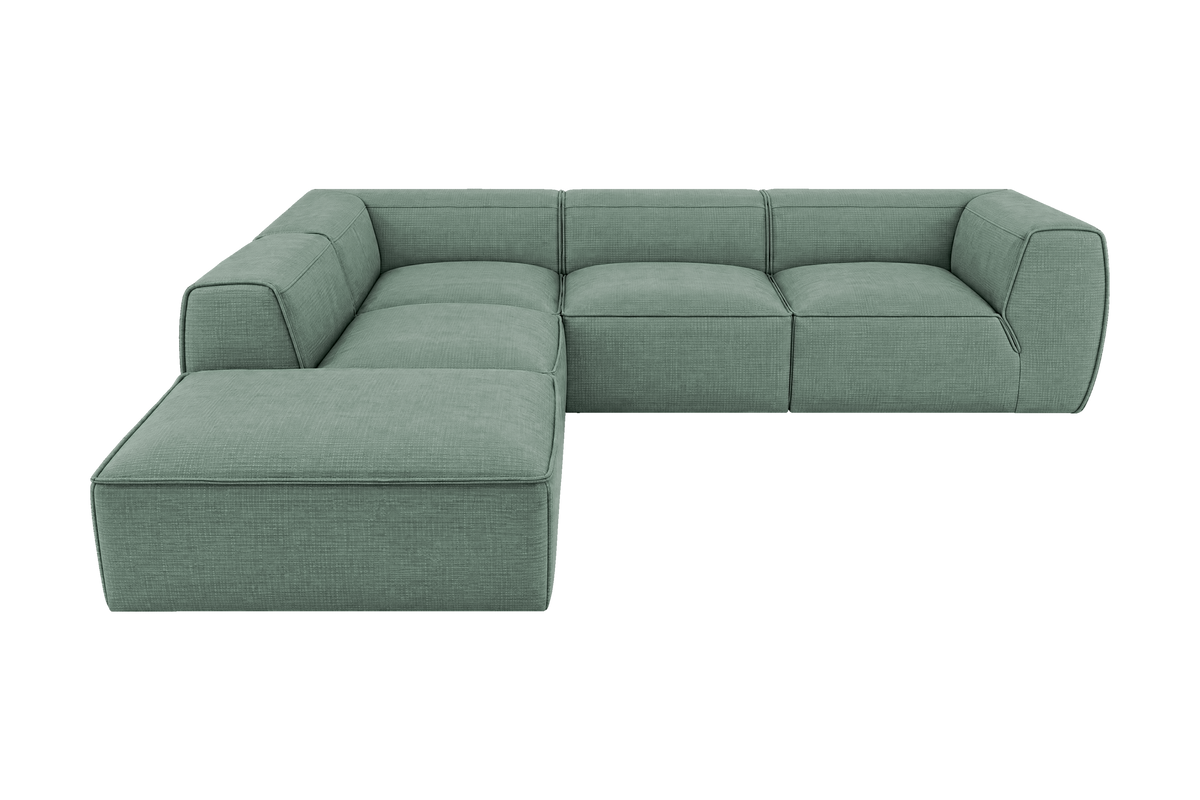Fred Left Bumper Sectional in Roni Nane