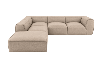 Fred Left Bumper Sectional in Roni Pine Nut
