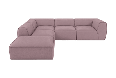 Fred Left Bumper Sectional in Fresco Saint-Tropez