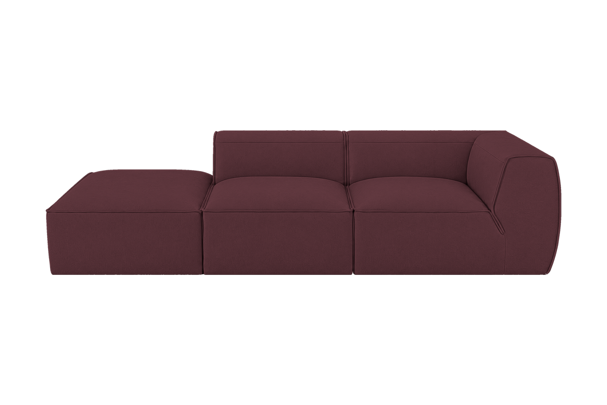 Fred Left Chaise Sofa in Fresco Figaro
