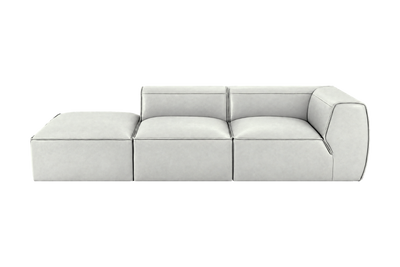Fred Left Chaise Sofa in Felix Milky