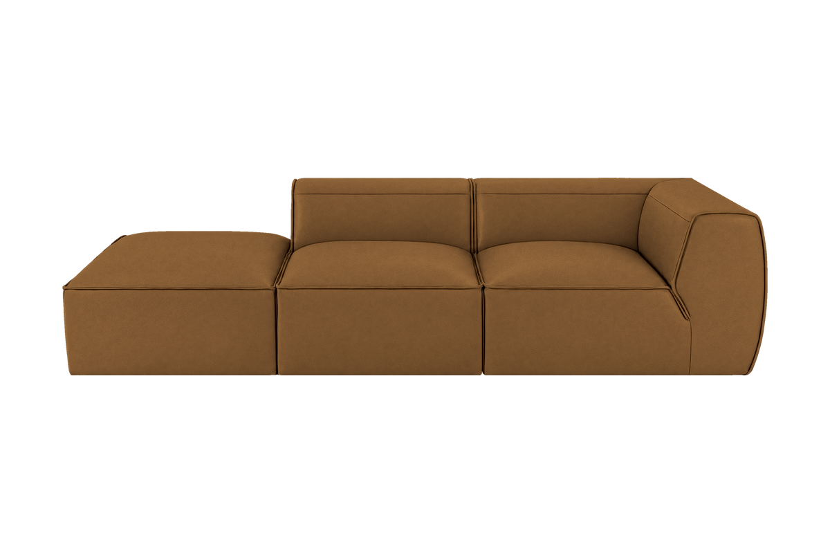 Fred Left Chaise Sofa in Felix Pisco
