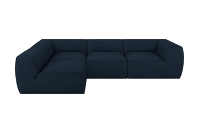 Fred Left Open Sectional in Dante Aqua