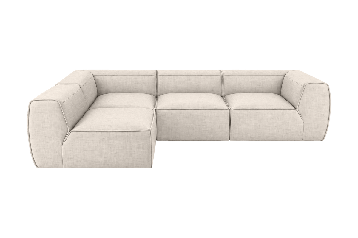 Fred Left Open Sectional in Mosquito Cracker
