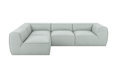 Fred Left Open Sectional in Fresco Meteor