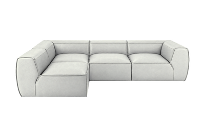 Fred Left Open Sectional in Felix Milky