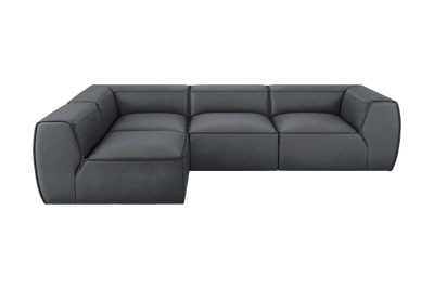 Fred Left Open Sectional in Dante Shark