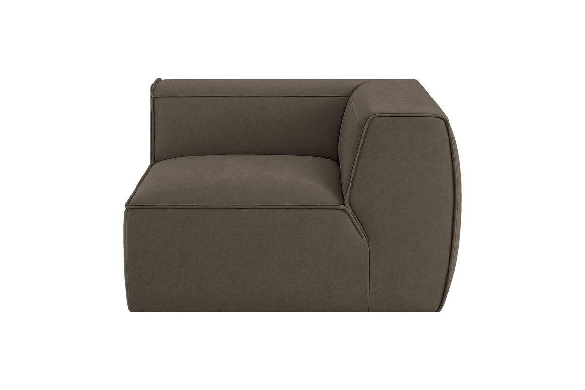 Fred Chair One Arm Right in Fresco Cos