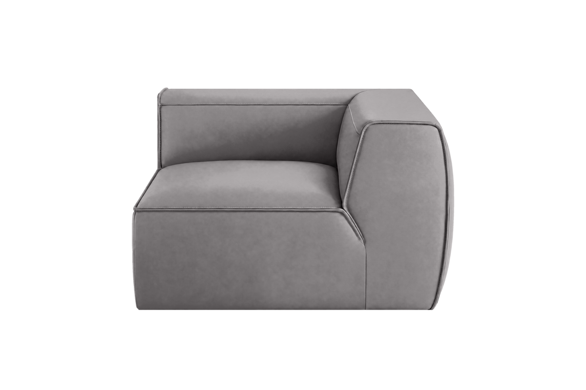 Fred Chair One Arm Right in Dante Meteor