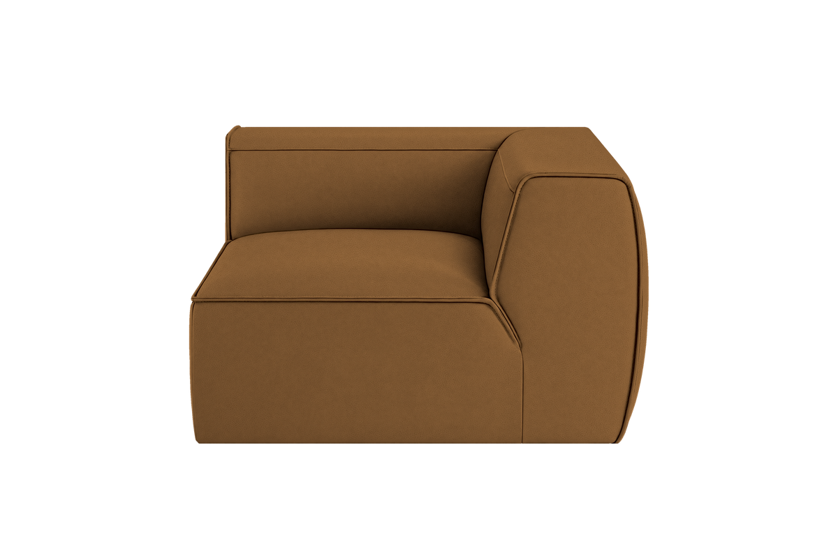 Fred Chair One Arm Right in Felix Pisco