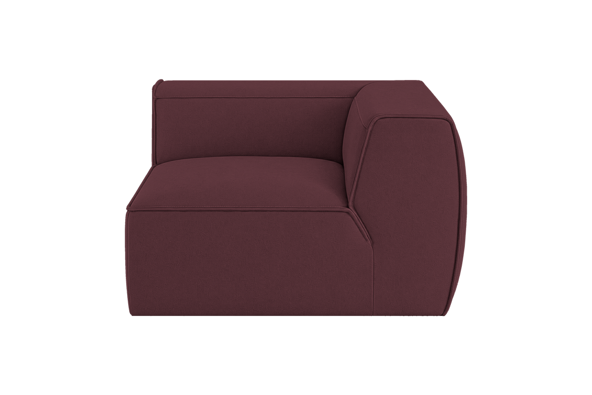 Fred Chair One Arm Right in Fresco Figaro
