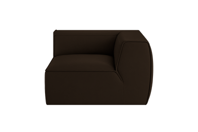 Fred Chair One Arm Right in Marfa Charcoal