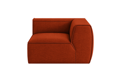Fred Chair One Arm Right in Roni Poppy