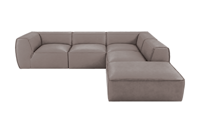 Fred Right Bumper Sectional in Dante Cos