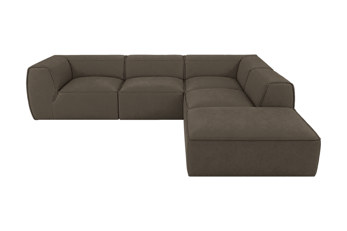 Fred Right Bumper Sectional in Fresco Cos