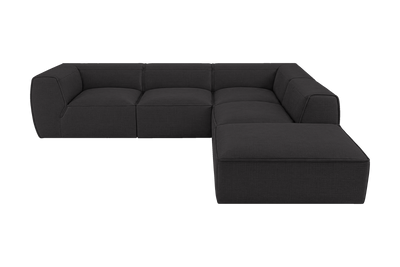 Fred Right Bumper Sectional in Roni Ember