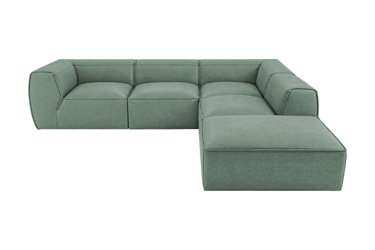 Fred Right Bumper Sectional in Roni Nane