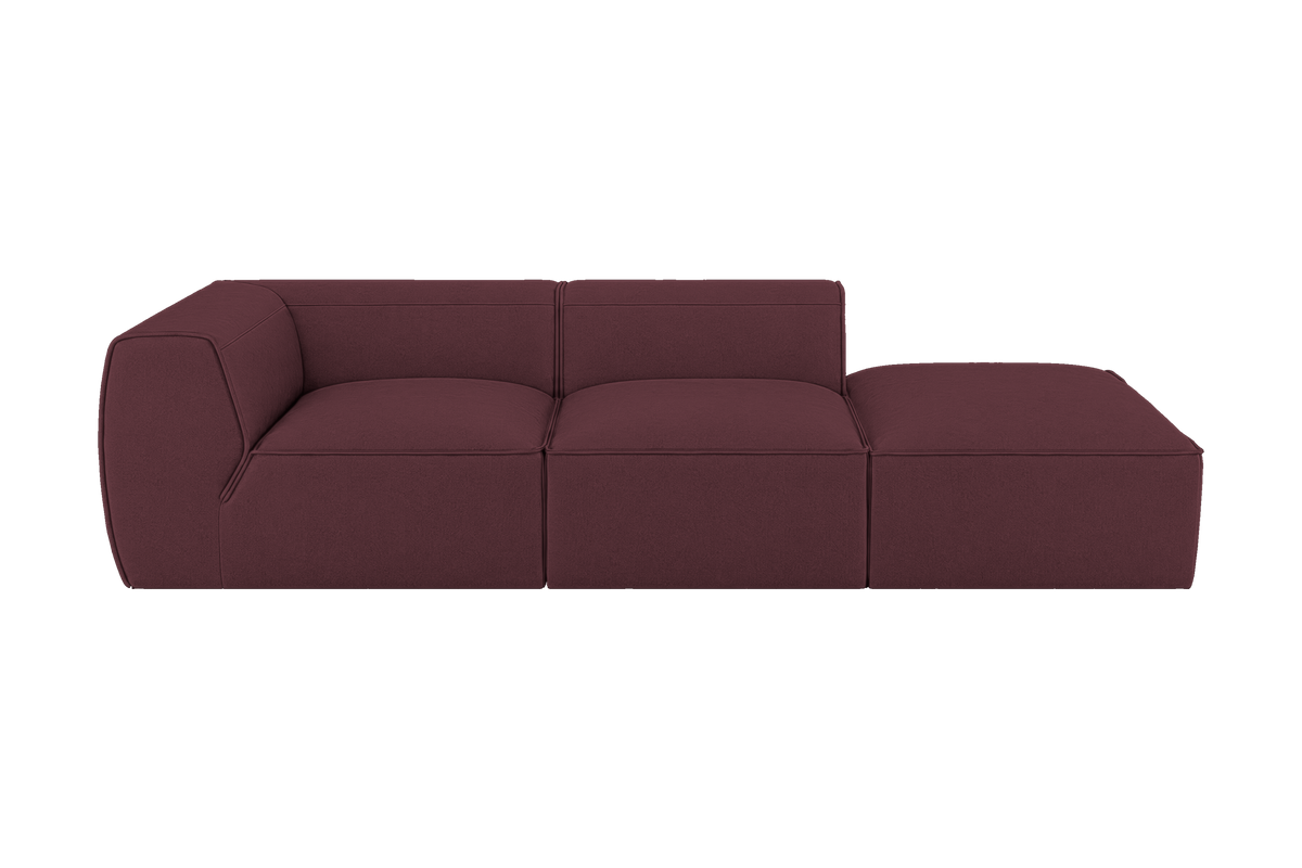 Fred Right Chaise Sofa in Fresco Figaro