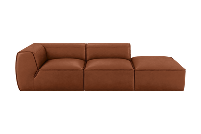 Fred Right Chaise Sofa in Dante Hazel