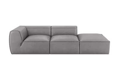 Fred Right Chaise Sofa in Dante Meteor